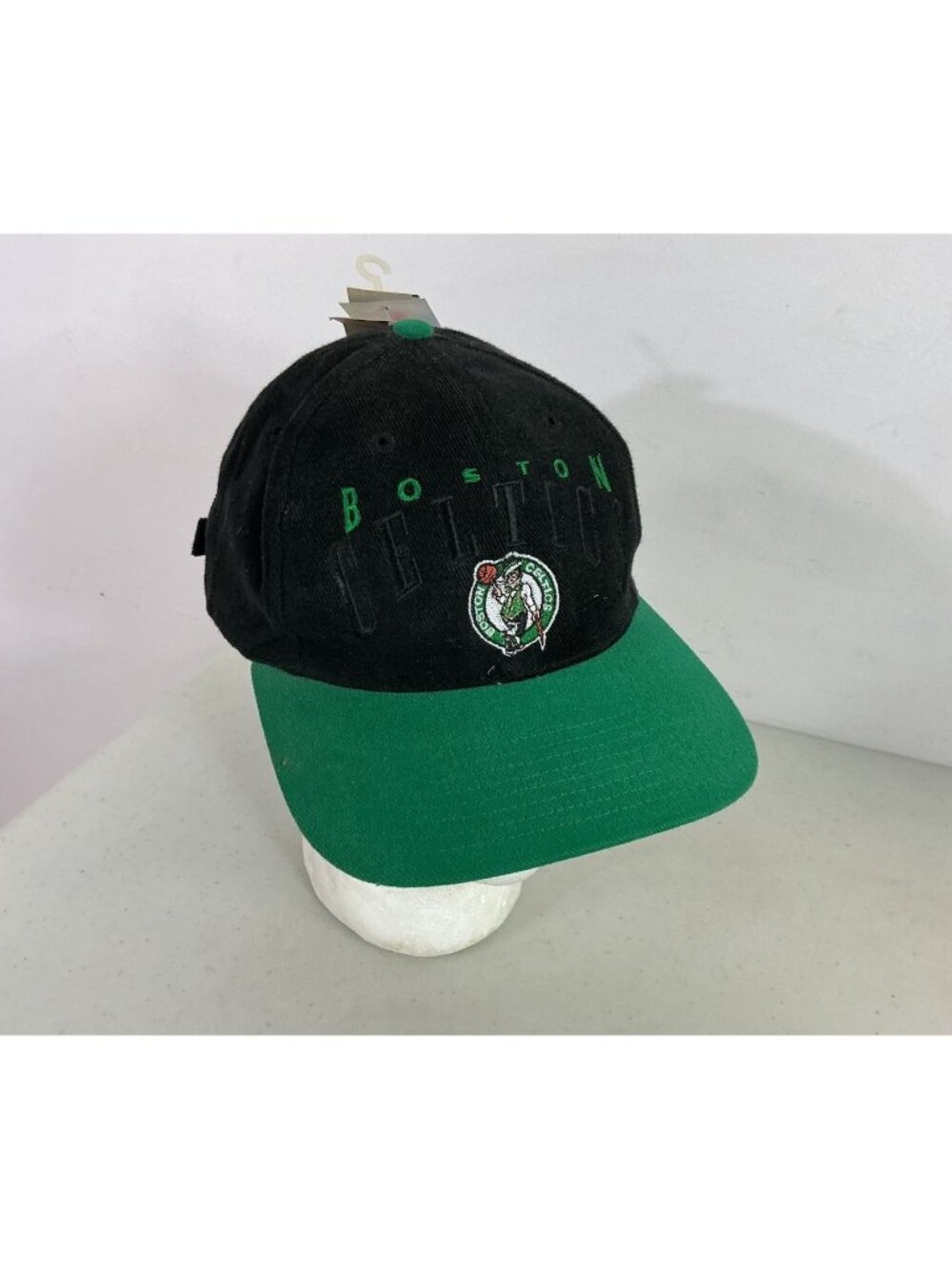 Boston Celtics Vintage SnapBack Hat Baseball Cap Twins Enterprises NBA New